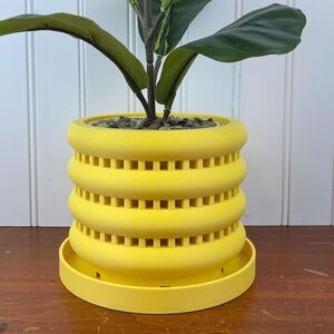 The Ulra Indoor Orchid Planter Pot with Drainage Tray, Modern Planter